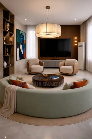 Modern Nordic Living Room Iron E27 Bulb Chandelier Dly Home Circular