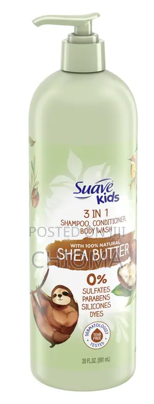 Suave KidsTear Free3-in-1 Body Conditioner Wash(Shea Butter591ML
