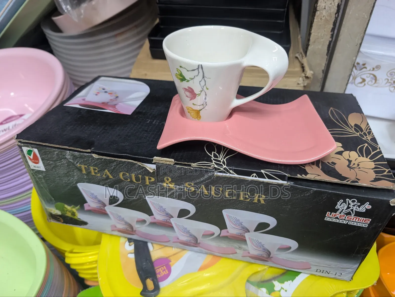 Tea Cup and Saucers