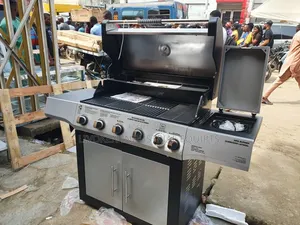 Industrial 5 Burners Gas Barbecue Machine