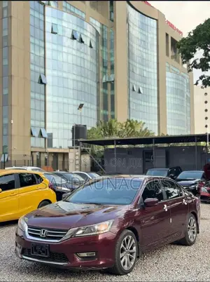 Honda Accord Sport 4dr Sedan (2.4L 4cyl 6M) 2014 Red