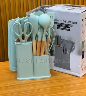 Set of Cooking Spoons Knife and Cutlery