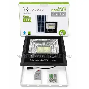Shuangxiong 500W Solar LED Flood Light (Model SX-0001), an Outdoor Lig
