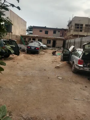 Full Plot of Land Facing Tarred Road With Bungalow at Abuleegba 4 Lease