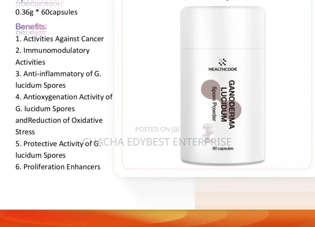 Ganoderma Lucidum Spore Powder Capsules