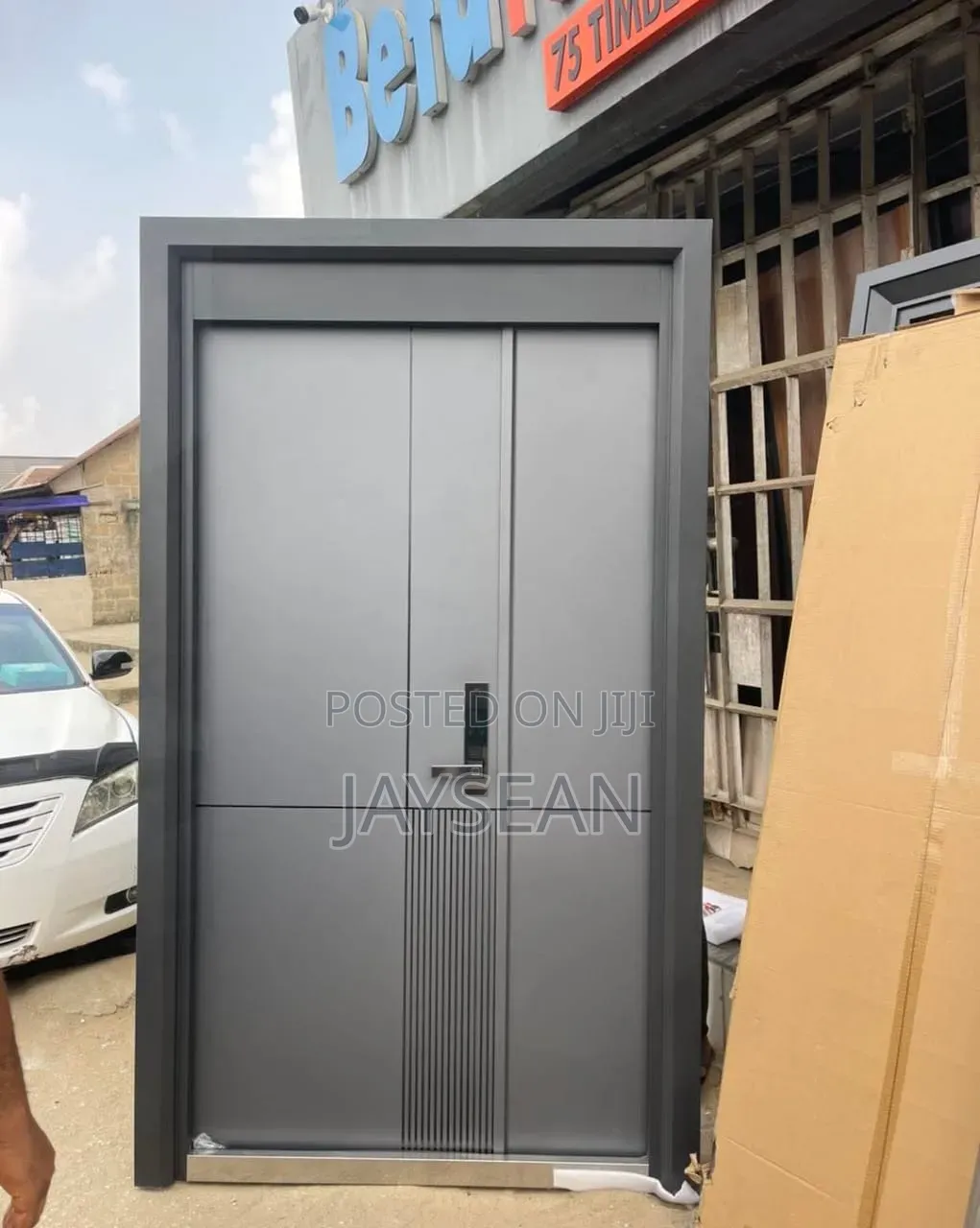 Foreign Doors With Frames and Keys