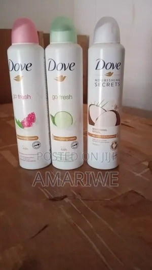 Dove Body Spray 150ml – Fresh Floral Scent  Women Deodorant