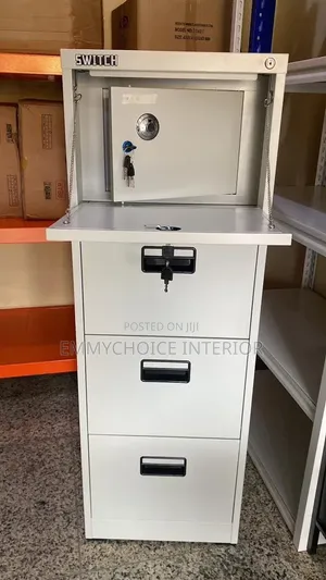 Luxury Modern 4 Drawer File Cabinet With Inbuilt Save