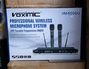 Voximic Wireless Microphone Vm6000u