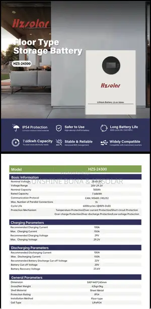 7.7kwh 24v Lithium Ion Battery