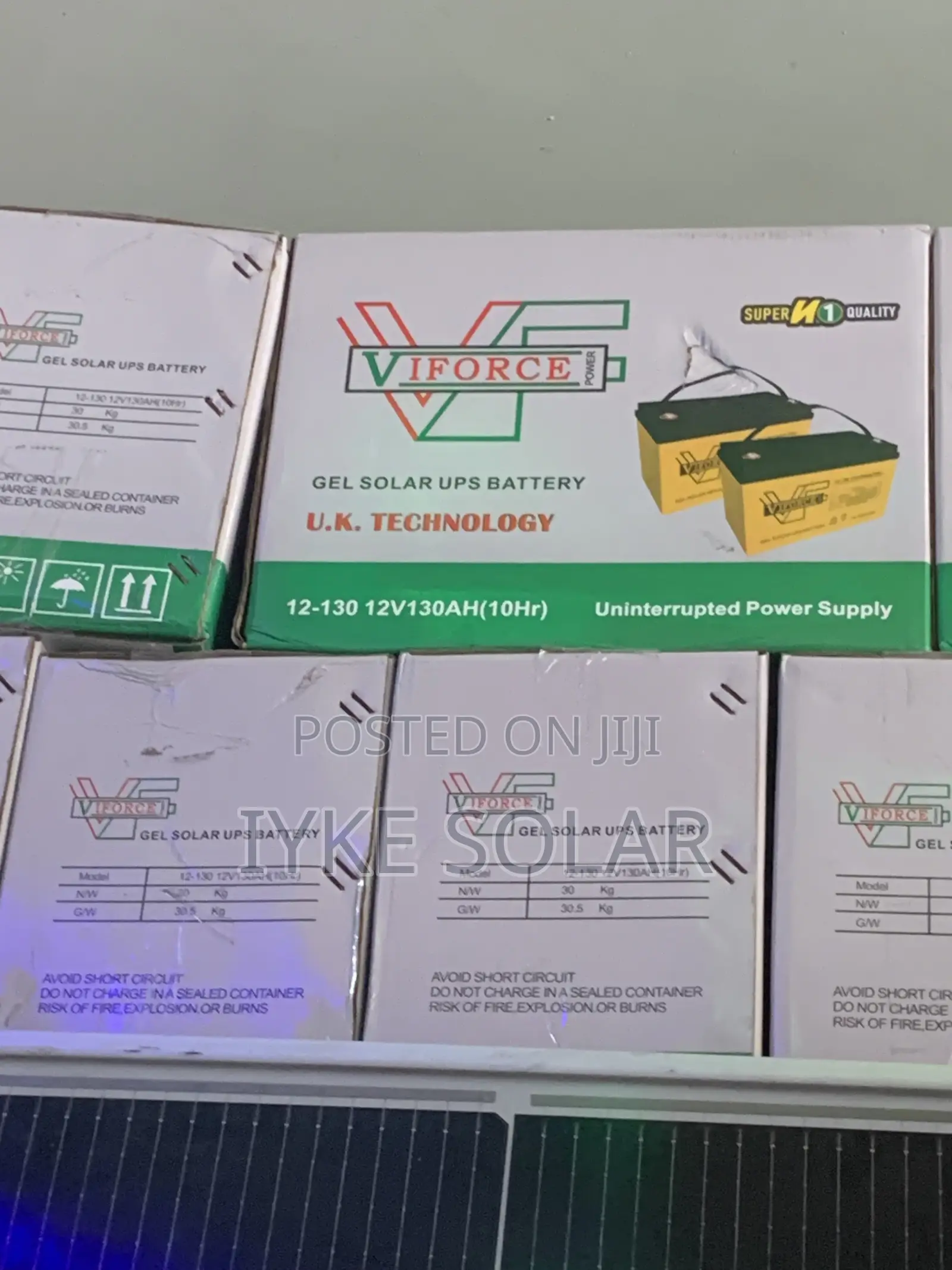 130ah 12v Viforce Deep Cycle Battery