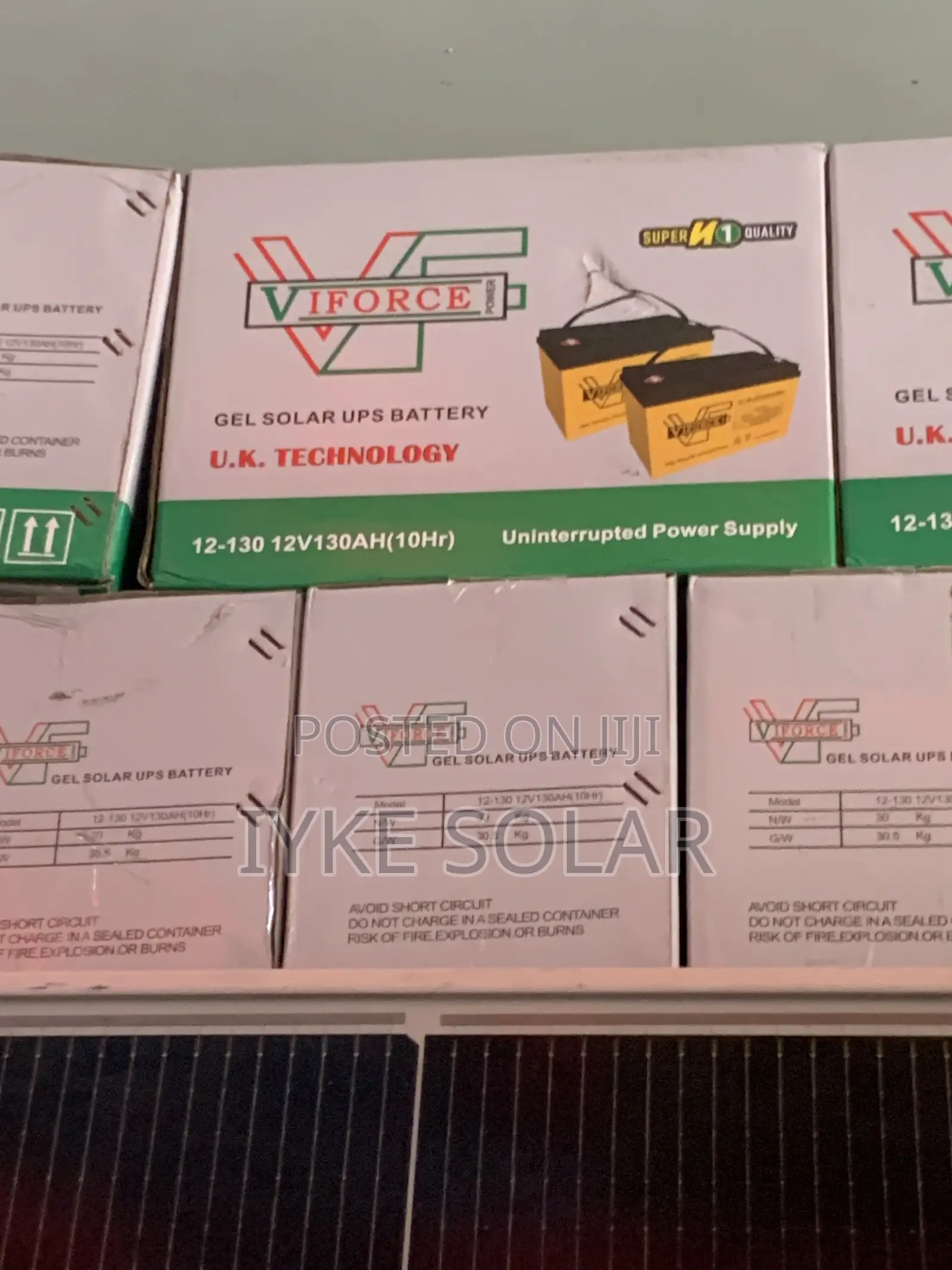 130ah 12v Viforce Deep Cycle Battery