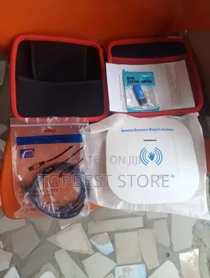 Quantum Resonance Magnetic Analyzer