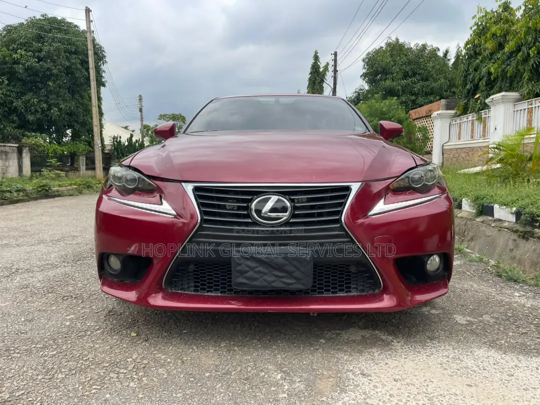 Lexus LS 2014 Red