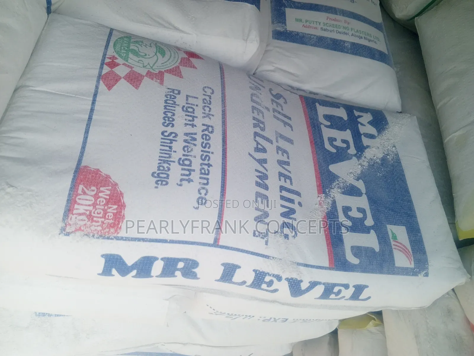 Mr Level Cement.