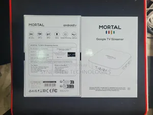 Mortal X5S TV Box Android 16 Smart Streaming Remote LED Display