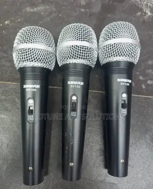 Shure SV100 Wired Microphone X3pcs | Dynamic Vocal Mic