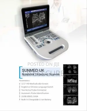 Sunmed UK Laptop Ultrasound With Curvilinear Probe