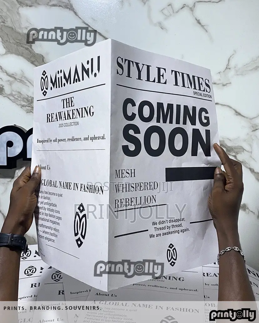 Newspaper Props Printing
