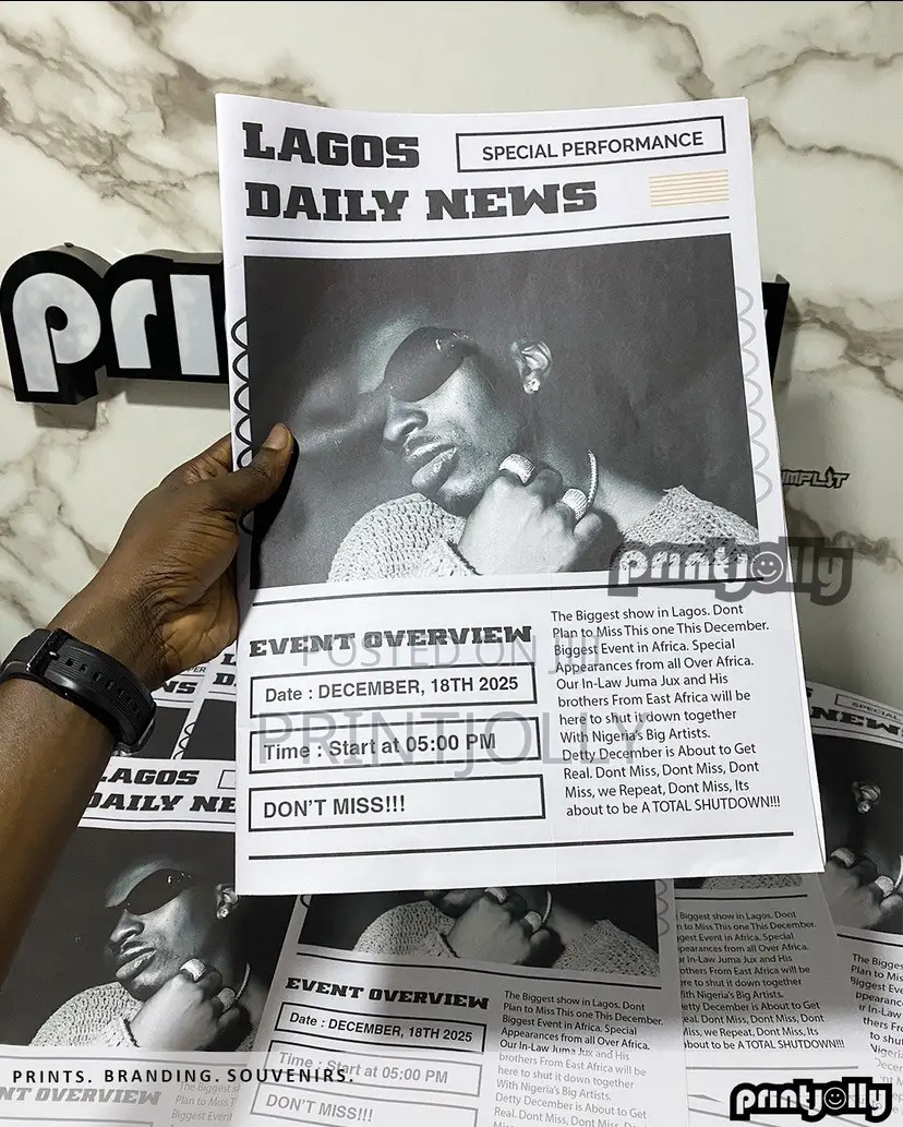 Newspaper Props Printing