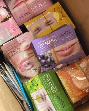 Face Mask Sheet and Lip