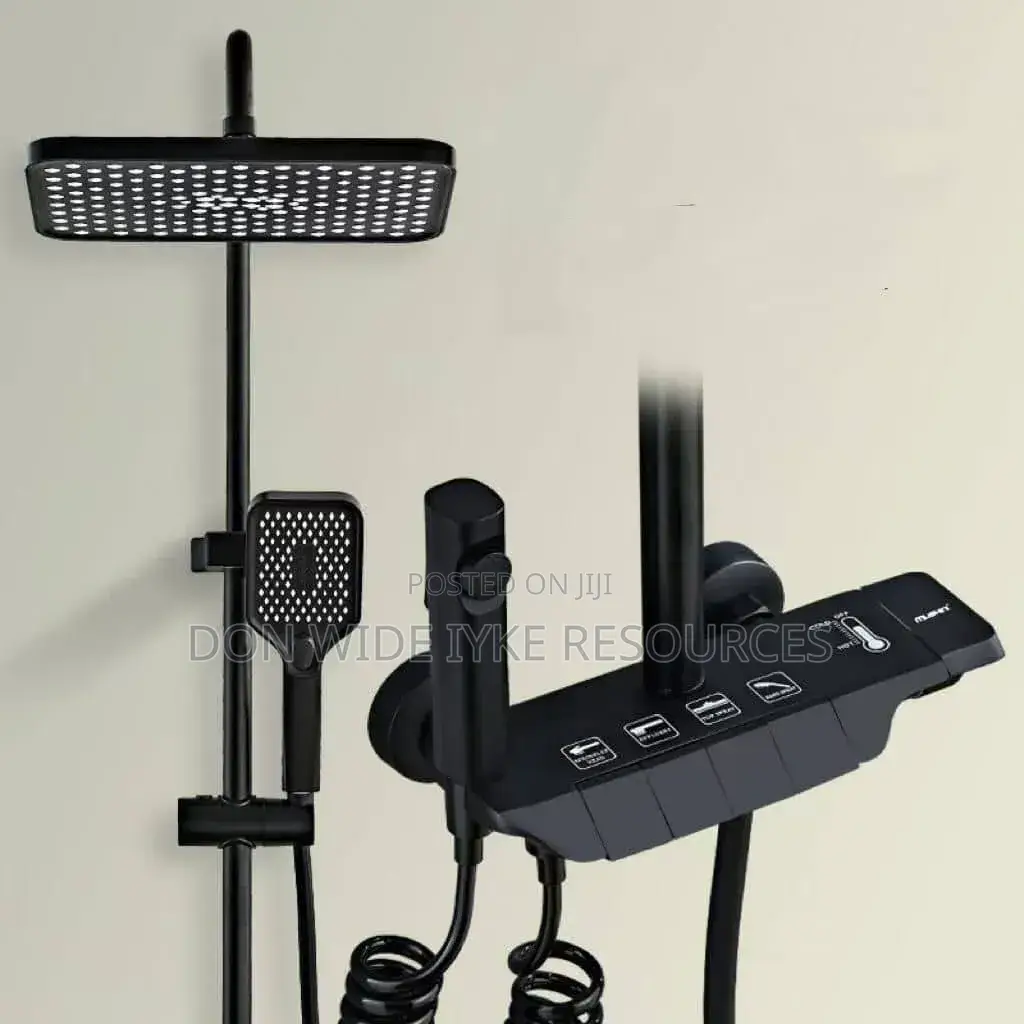 Black Piano Shower With High Quality