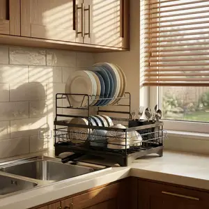 Double Layer Quality Plate Rack