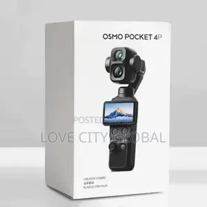 DJI Osmo Pocket 4P Vlog Combo Dual Camera Camera 3-Axis Mini Tripod