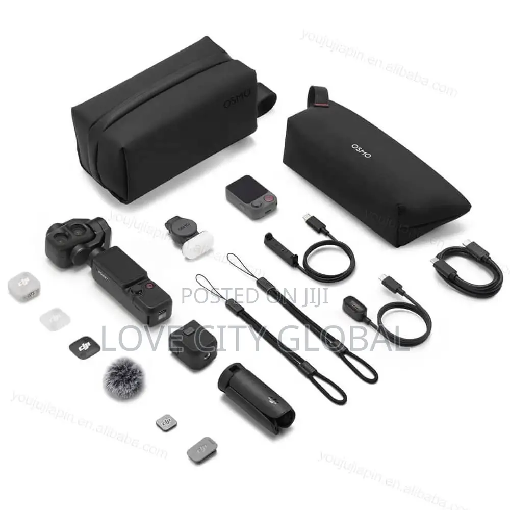 DJI Osmo Pocket 4P Vlog Combo Dual Camera Camera 3-Axis Mini Tripod