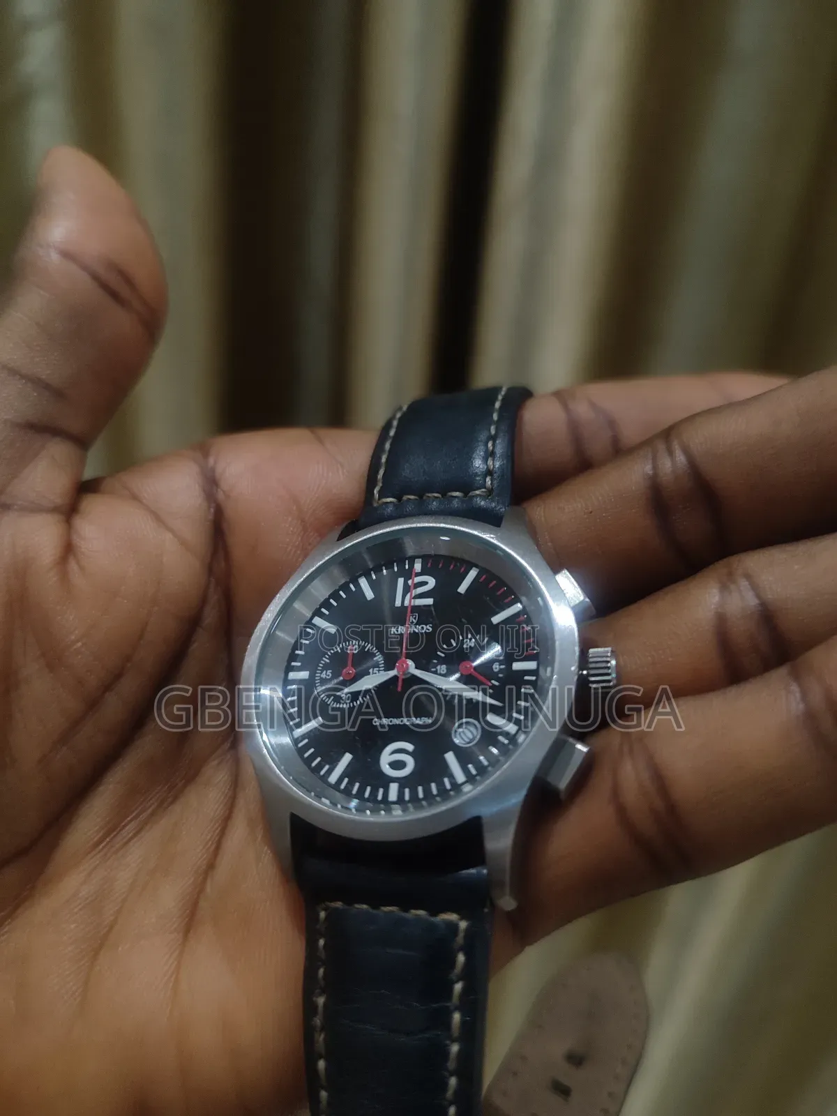 Kronos KLC10 Pilot Style Chronograph Watch