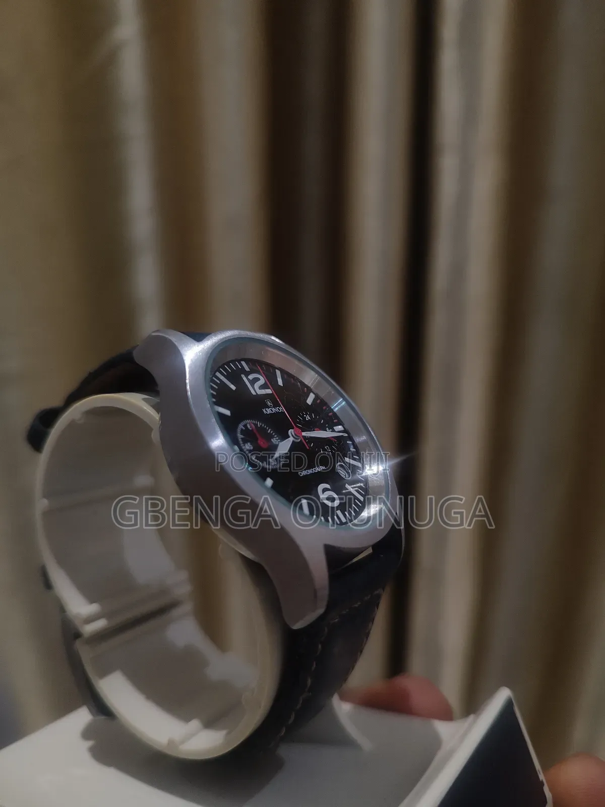 Kronos KLC10 Pilot Style Chronograph Watch