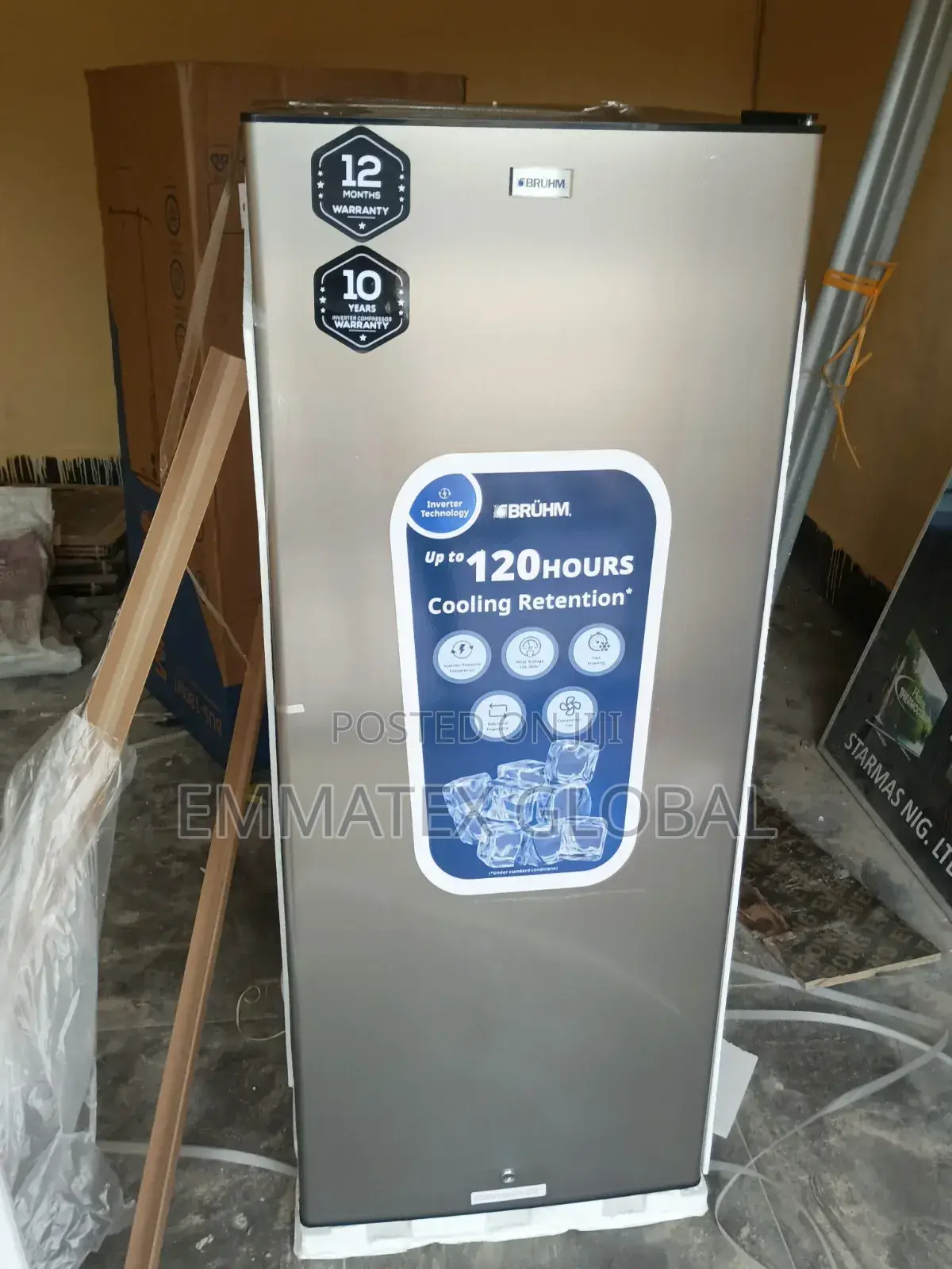 Upright Freezer Bruhm Fast