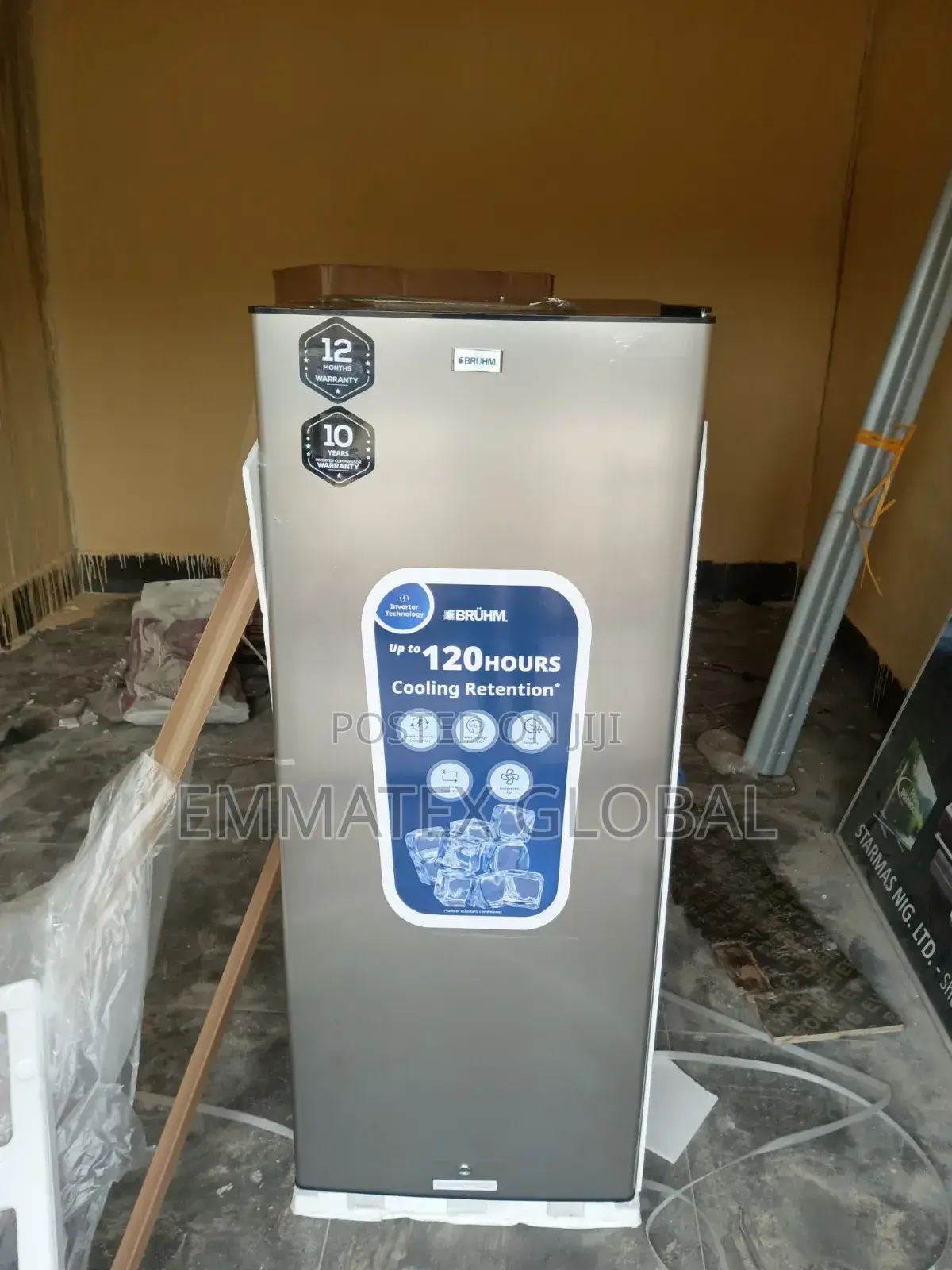 8 STEP ICE BRUHM Inverter Upright