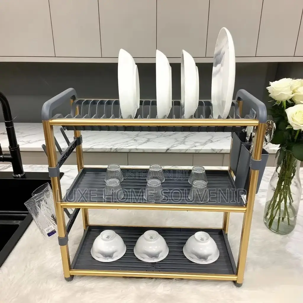 Quality Luxury 3 Layer Plate Rack