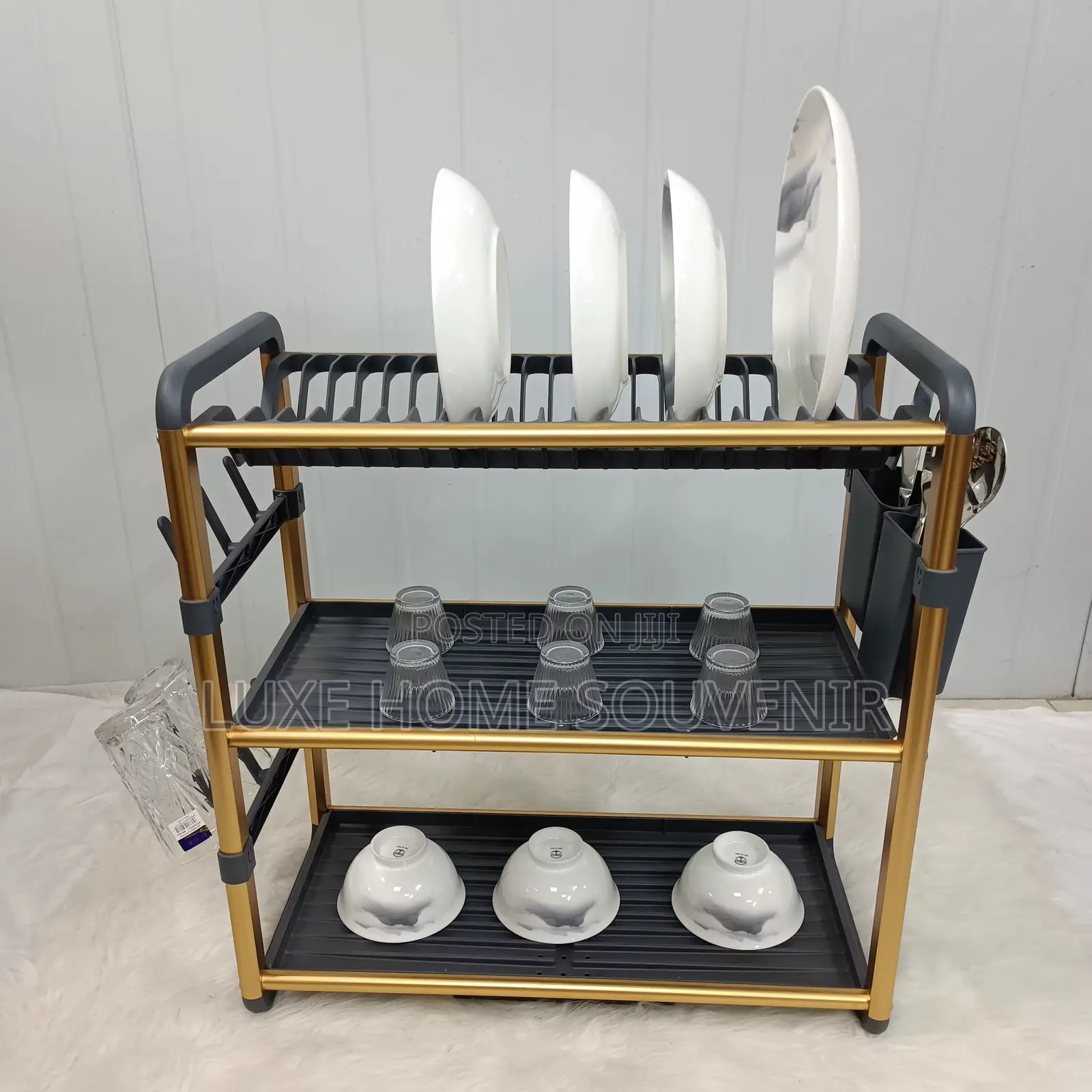 Quality Luxury 3 Layer Plate Rack