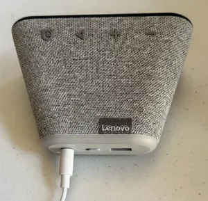 Lenovo CD-4N341Y Smart Clock Essential Hemp Gray Google Assistant
