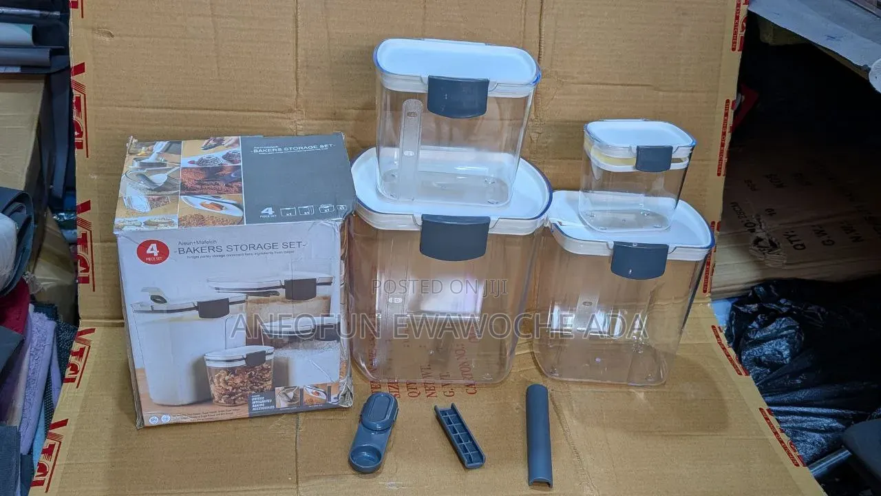 4-Piece Bakers Storage Set