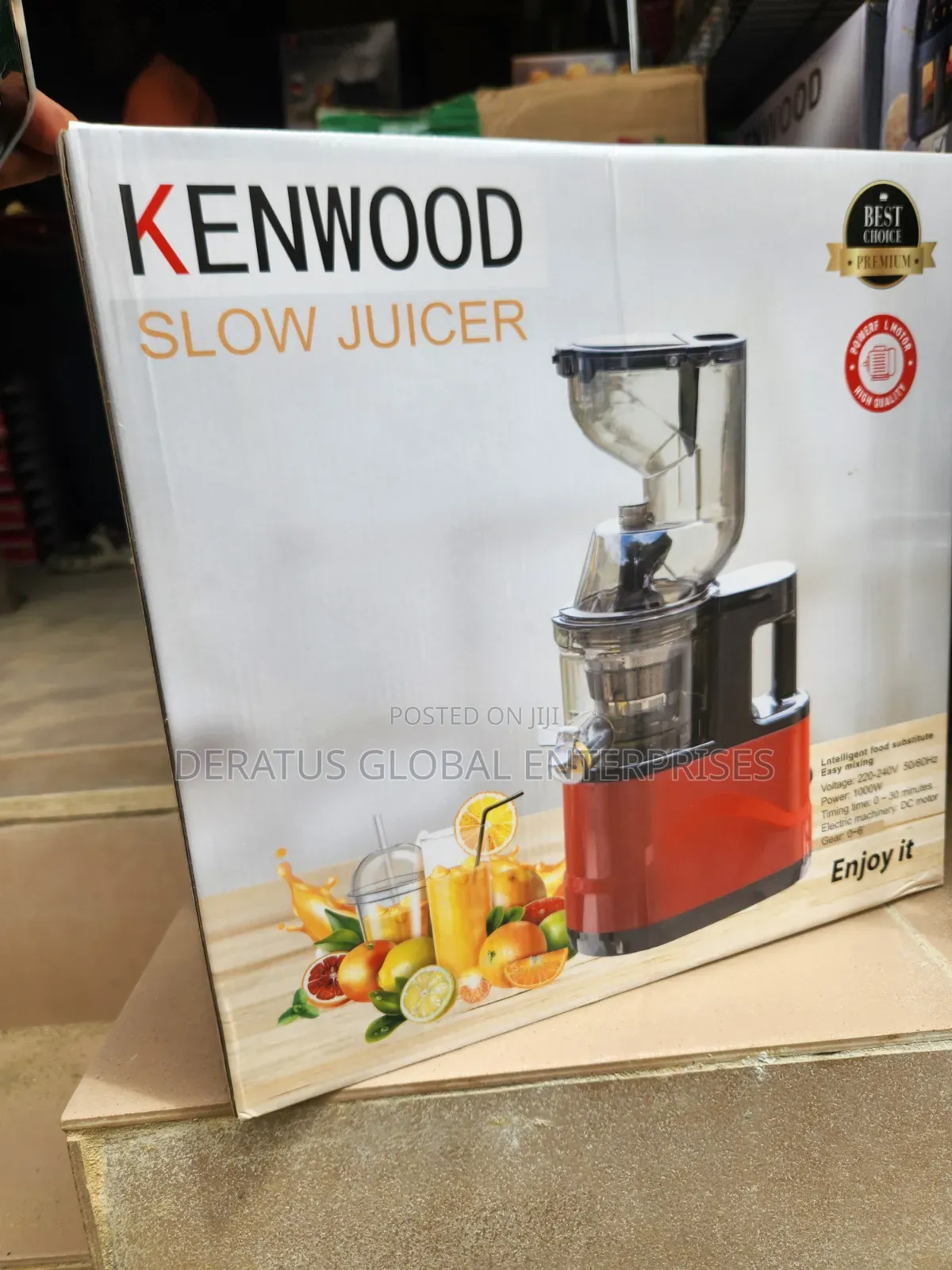 Kenwood Slow Juicer _ Powerful Juice Extractor