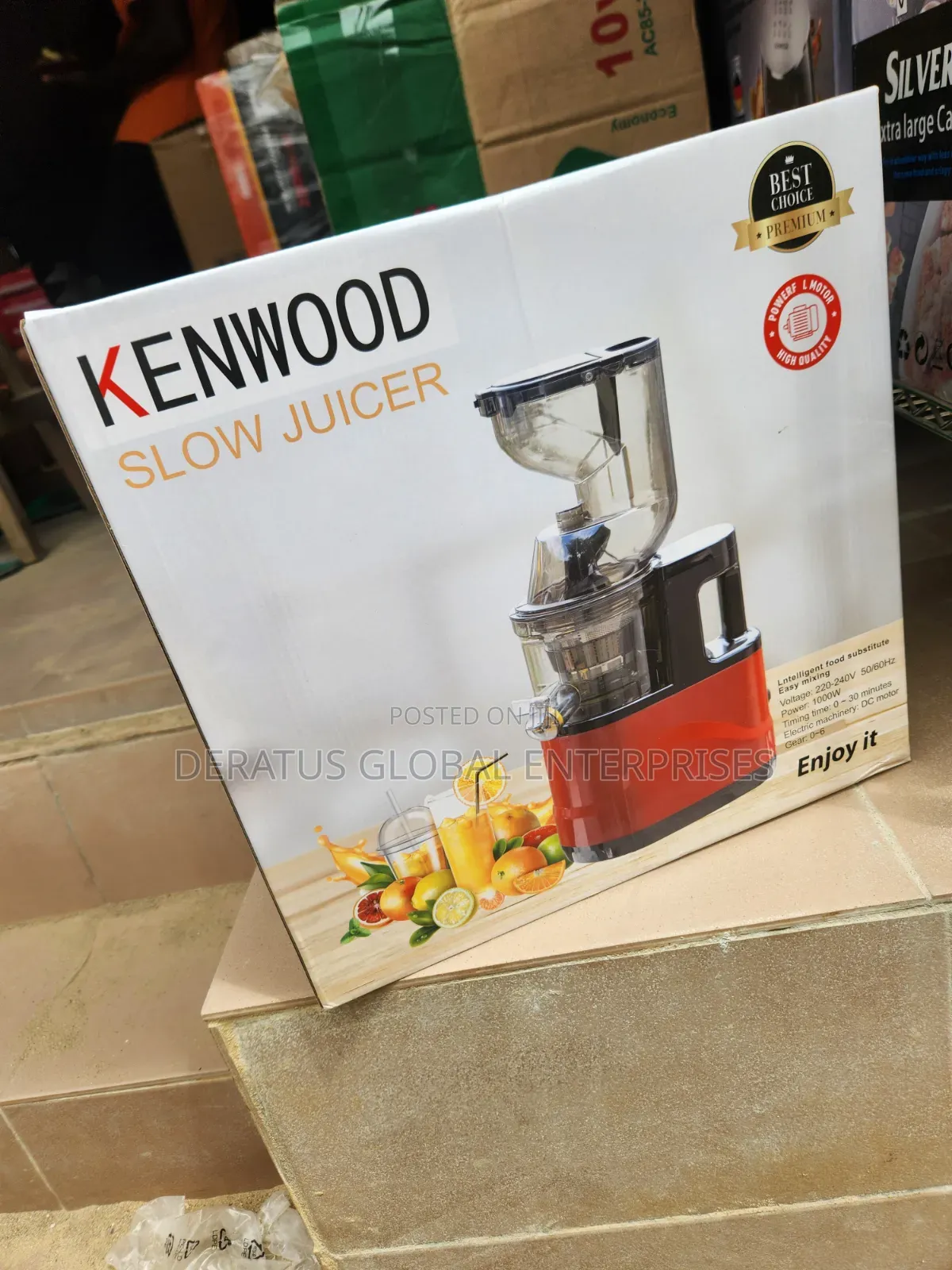 Kenwood Slow Juicer Machine _ Premium Quality