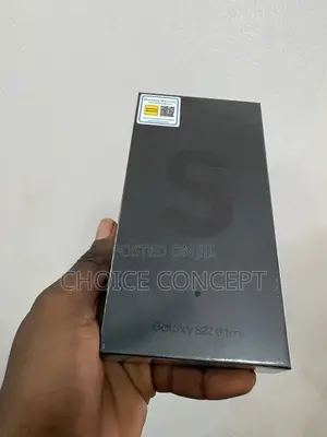 New Samsung Galaxy S22 Ultra 256 GB Black