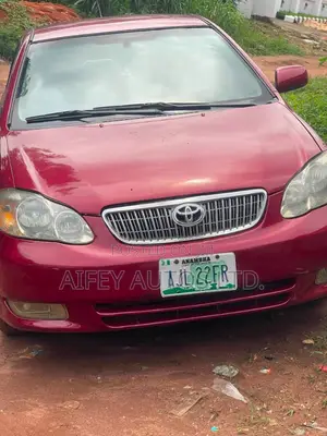 Toyota Corolla 2004 Red