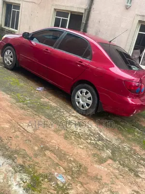 Toyota Corolla 2004 Red