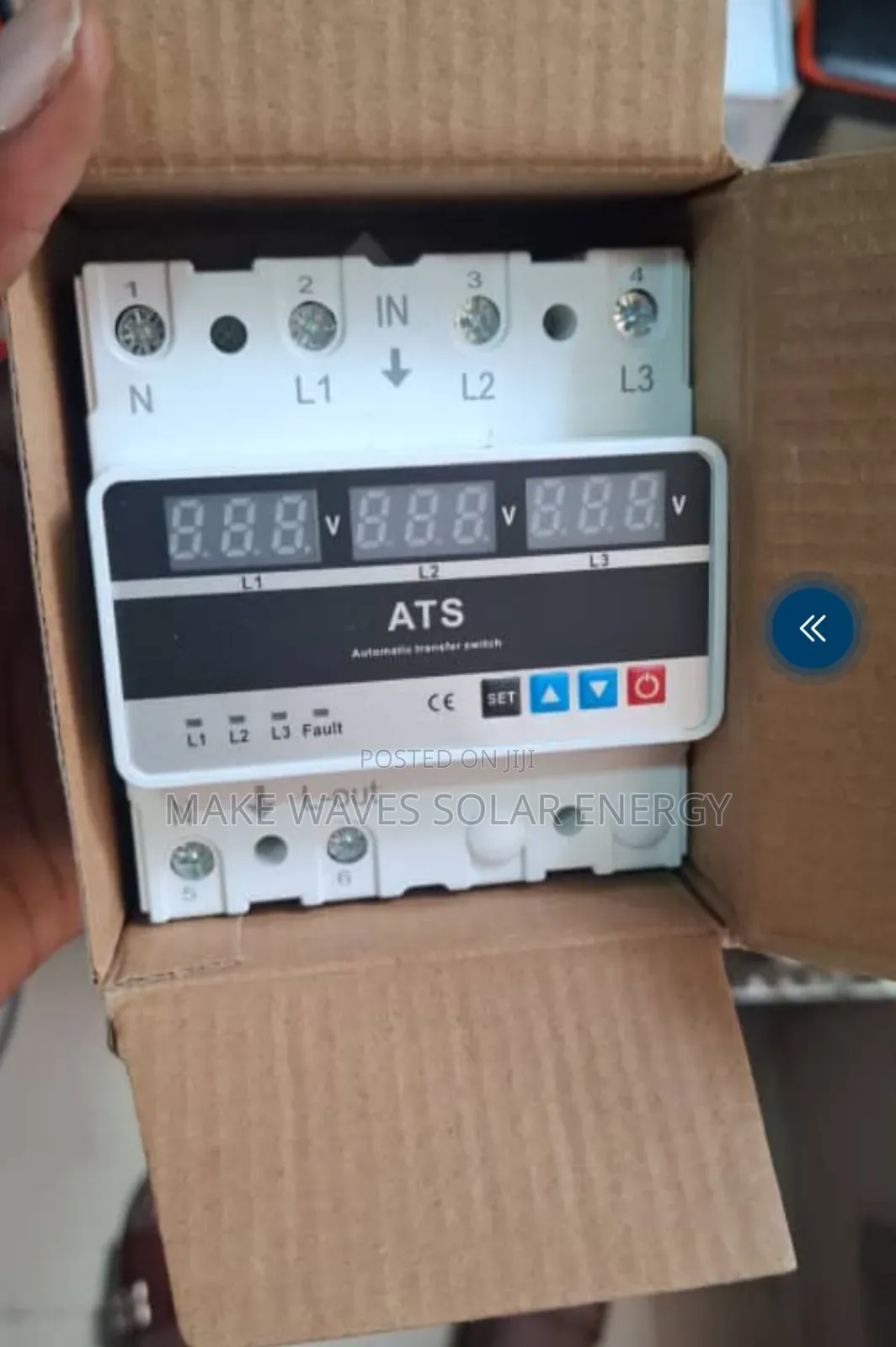 Automatic Transfer Switch 4p 125A Mini Bar