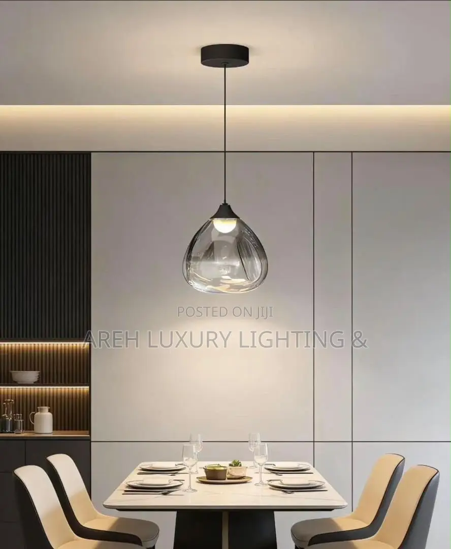Nordic Glass Cloud Lamp Duplex Pendant Light