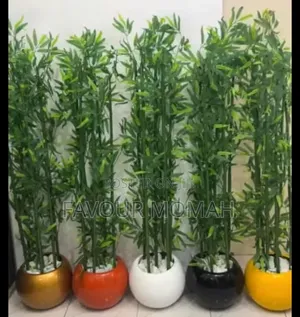 Artificial Flowers and Pot