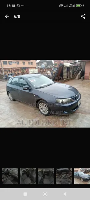 Subaru Impreza WRX STI 2007 Gray