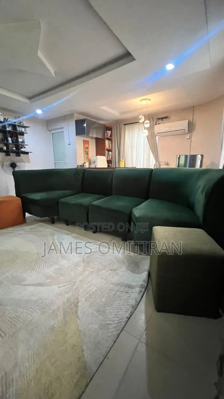 Full Green Sofa Set