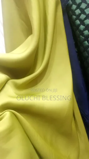 Plain Soft Silk Material in 5 Colors Is Available
