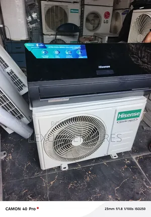 Hisense Inverter Expert 1.5hp Black Indoor 100% Copper Tested Okay