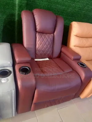 Your Quality Electronic Power Reclining Theater Leather Sofa Wit Light